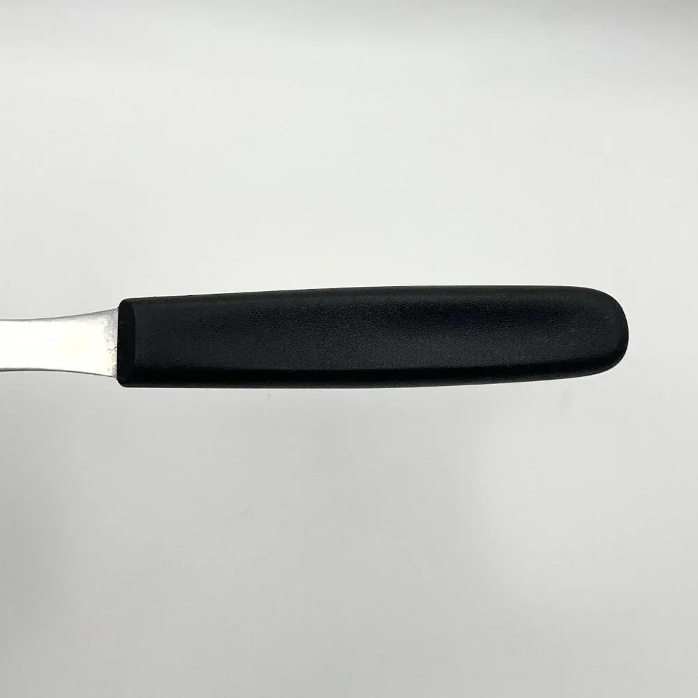 VTG Victorinox Swiss Stainless Steel Carving Fork Black Plastic Handle 10.5” MCM